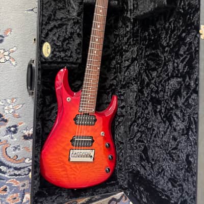 Ernie Ball Music Man JP7 BFR Ball Family Reserve - Cherry Burst image 1