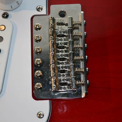 Fender Special Standard Stratocaster Partscaster Candy Apple Red with Custom Shop Texas Specials image 10