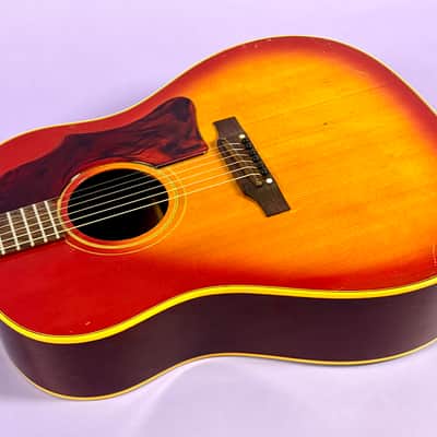 Gibson J-45 1967 - Cherry Sunburst image 8