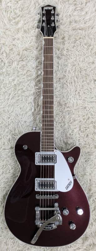 Gretsch G5230T Electromatic Jet FT Electric Guitar w/Bigsby Dark Cherry Metallic image 1
