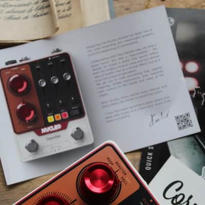 Cornerstone Music Gear Nucleo Paul Davids Signature Reverb White image 4