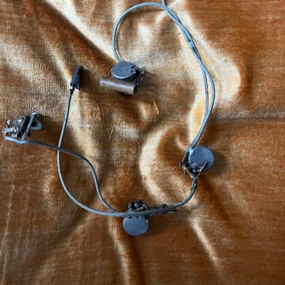 Gibson 3-Pot Wiring Harness w/Braided wire 1956 - Vintage image 1