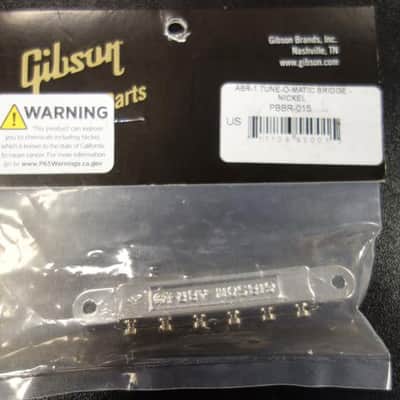 Gibson PBBR-015 ABR-1 Bridge (Nickel) image 3