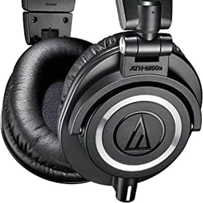 Audio Technica ATH-M50xWH | Closed Back Dynamic Monitor Headphone BLACK OR WHITE image 4