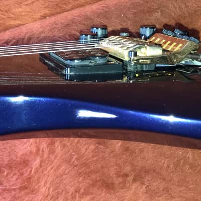 1985 Gibson Q-2000 Metallic Blue! Gibson’s Roaring Superstrat! OHSC!!! image 16