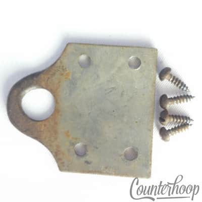 Leedy Snare Drum Marching Harness Mount Wood Hoop Nickel Attachment Vintage1910s image 2