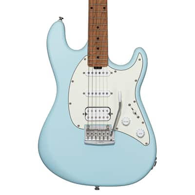 Sterling by Music Man Cutlass HSS, Daphne Blue Satin image 3
