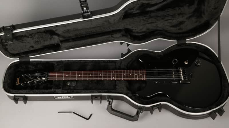 Gibson Les Paul Junior DC Pro - 1988 - Steinberger Tremolo - Black