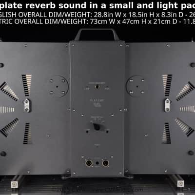 CVPA PlateMic-S - Compact Analog Stereo Plate Reverb w/internal Stereo Driver System (SDS) - PREORDER image 4