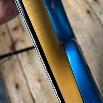 Overwater J Series Contemporary 5-String Metallic Blue 2023 Electric Bass image 14