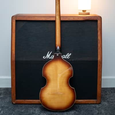 Greco Violin Bass 1977 - Sunburst image 4