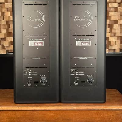 Ex Machina Quasar MKII 3 Way Studio Monitors (Pair). MINT! image 5