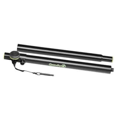 Gravity GSP3332TPB 35mm Subwoofer Pole Mount Speaker Stand Adjustable Extension image 3