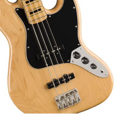 Classic Vibe '70s Jazz Bass®, Maple Fingerboard, Natural image 2