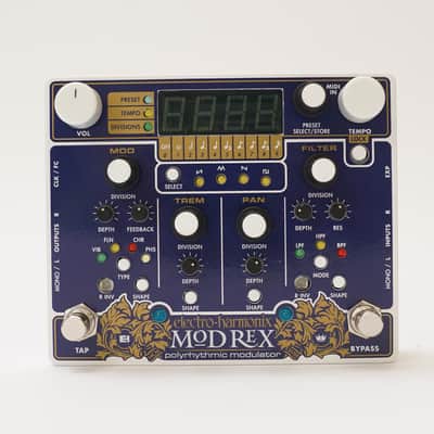 Electro-Harmonix Mod Rex Polyrhythmic Modulator Guitar Pedal image 2