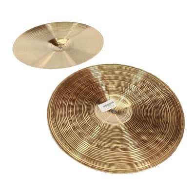 Used Paiste Signature Power Hi Hat Cymbals 14" - Excellent image 4