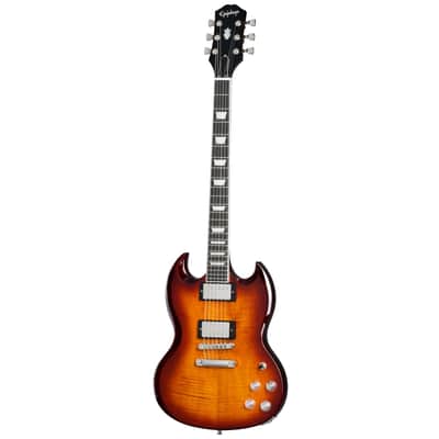 Epiphone SG Modern Figured Mojave Burst (Incl. Premium Gigbag) image 2