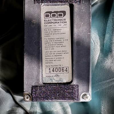 DOD Stereo Chorus FX60 1982 - 1993 - Blue image 2