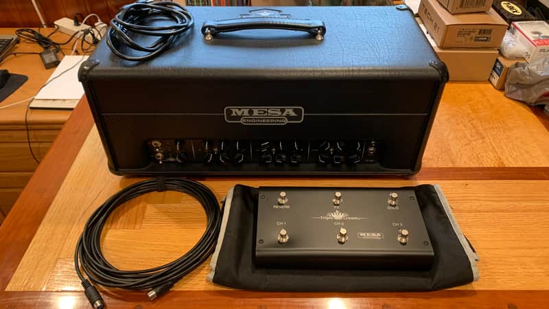 Mesa Boogie Triple Crown TC-50 3-Channel 50-Watt Guitar Amp Head - Includes Footswitch! image 1