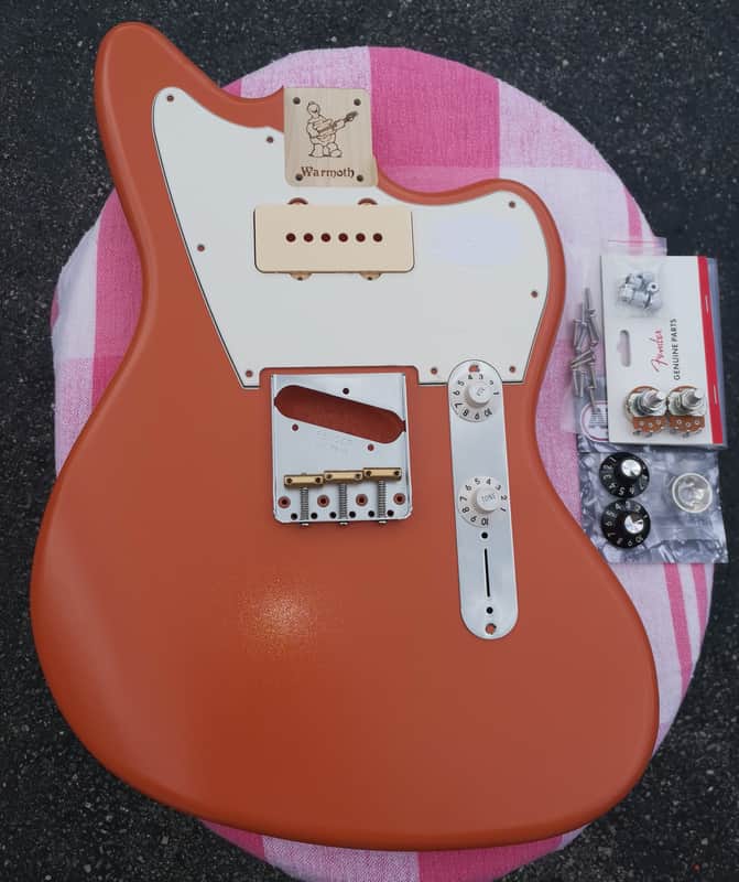 Warmoth Jazzcaster BODY project, parts. Tele - Jazzmaster hybrid image 1