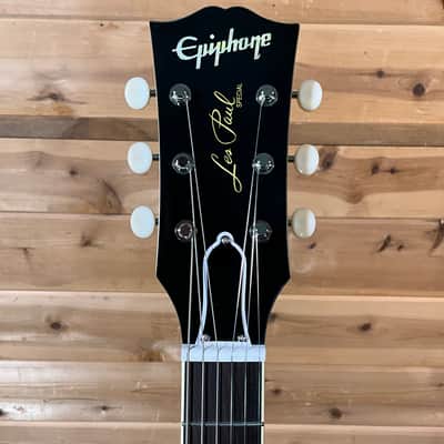 Epiphone 1960 Les Paul Special Double Cut Reissue Electric Guitar - TV Yellow image 3