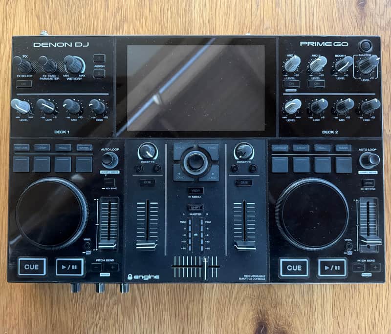 Denon Prime Go 2-Channel Rechargeable Smart DJ Console