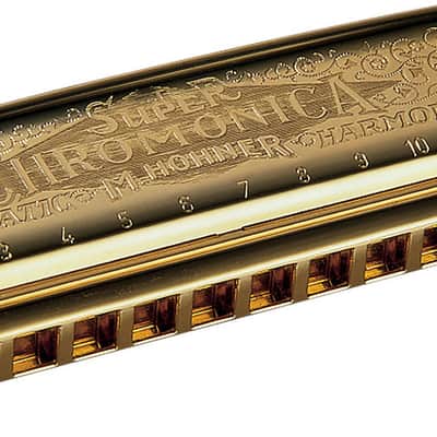 Hohner Super Chromonica Gold Key Of C (270GOLD) image 2