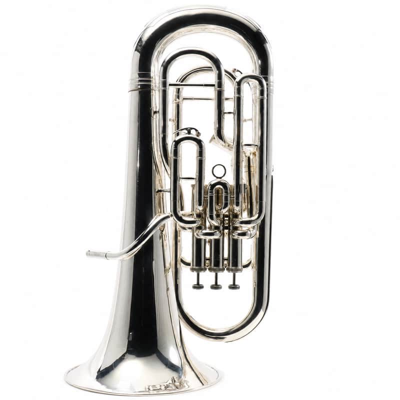 Yamaha YEP-641 Professional Bb Euphonium in Silver Plate SN 101656 image 1
