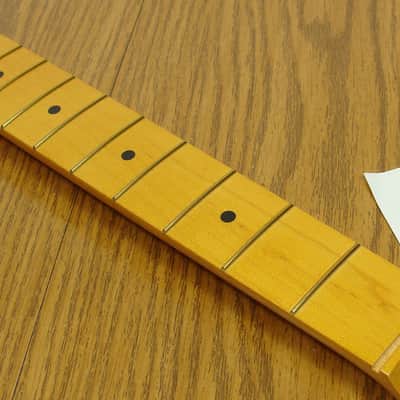 NEW Fender Lic Aged Relic Finish Tinted Maple Strat NECK Stratocaster SMVF-C image 2