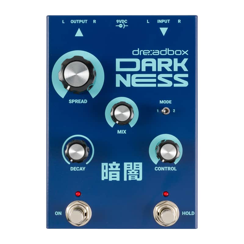 Dreadbox Darkness Stereo Reverb Pedal Reverb