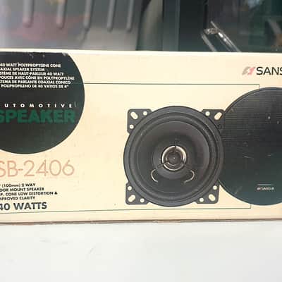 Vintage *New* Sansui SB-2406 Car Speakers - New Old Stock Open Box image 11