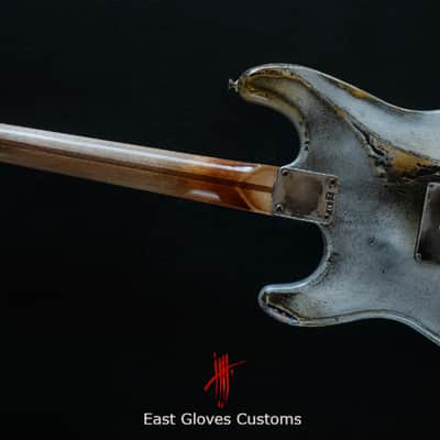 Fender Stratocaster Witch’s Bone Ash Finish Heavy Aged Relic by East Gloves Customs image 12