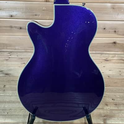 Duesenberg Starplayer TV Semi-Hollow Electric Guitar - Galaxy Blast Purple image 4