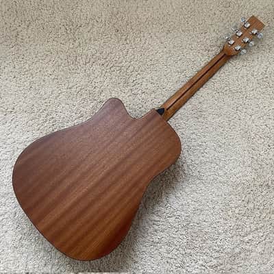 41 Inch Folk Acoustic Guitar, Solid Spruce, Maple Neck image 3