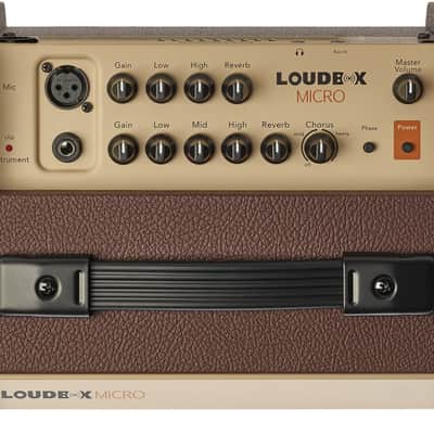 Fishman PRO-LBT-400 Loudbox Micro Lightweight 40W Practice Acoutic Combo Amplifier Brown PRO-LBT400 image 5