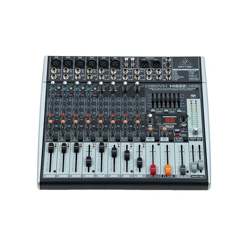 Behringer XENYX X1222USB USB Mixer With Effects image 1