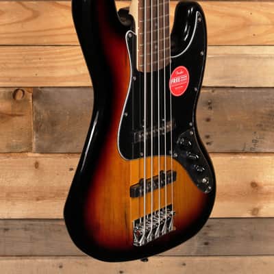 Squier Affinity Series Jazz Bass V 3-Color Sunburst image 2
