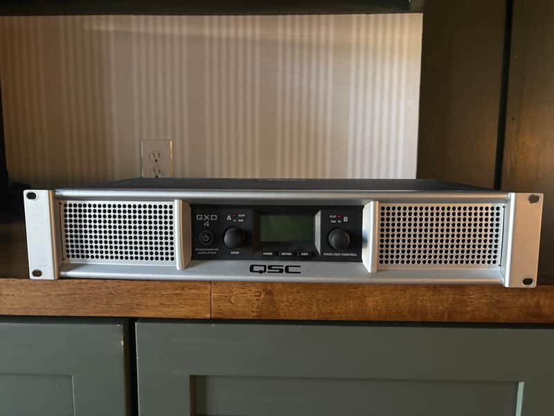 QSC GXD4 GXD Series 400/600w 8/4 Ohm Power Amp