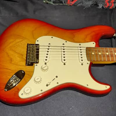 2011 Fender American Standard Stratocaster with Rosewood Fretboard - Sienna Sunburst image 2