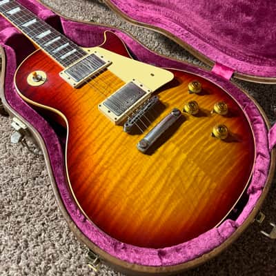 Gibson 2018 Custom Shop Historic '59 Les Paul Standard Reissue - Vintage Cherry Sunburst VOS image 9