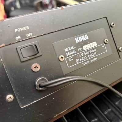 Korg PolySix PS-6 1980’s original vintage analog poly-synth synthesizer Bild 5