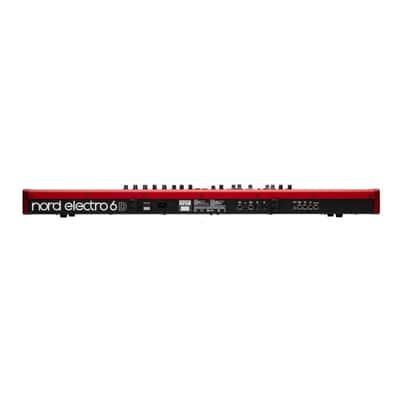Nord Electro 6D 73-Key Semi-Weighted Action Keyboard with Nine Drawbars Bundle Includes Knox Z-Style Stand and Sustain Pedal image 5
