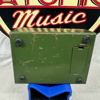 Electro-Harmonix x Sovtek " Green Russian " Big Muff π Pi version 7C 3rd Edition Distortion Fuzz Pedal with Original Wood Box - BM-1-01.00.001 ~2000 - Bubble Font / 6-Screw Chassis image 14