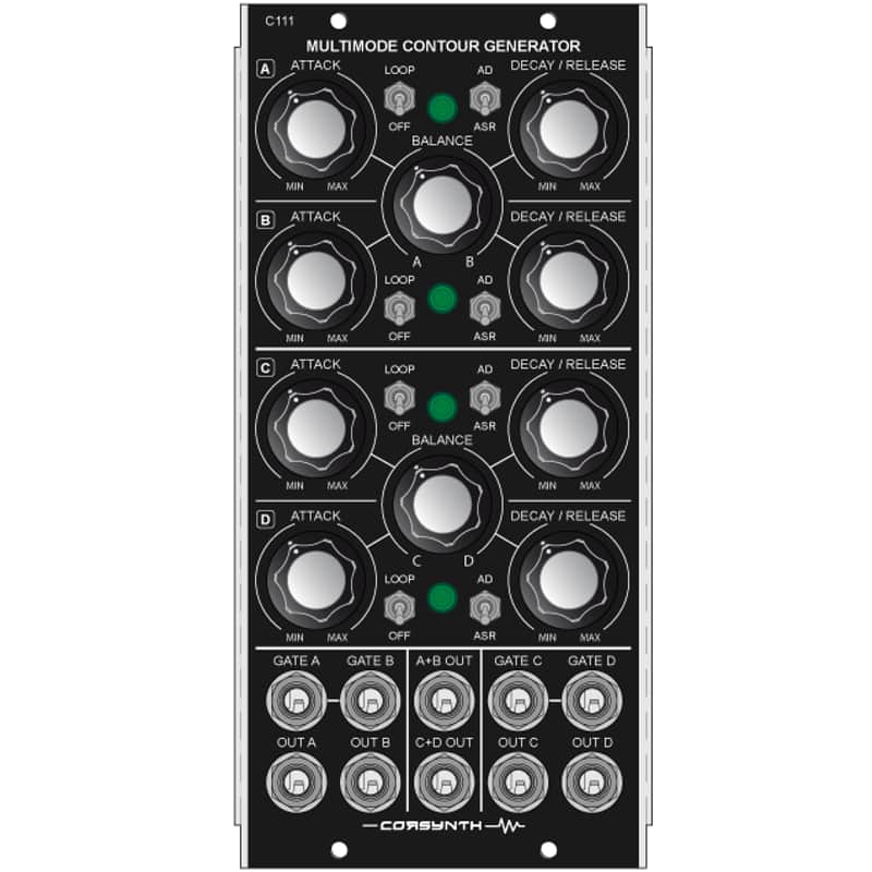 Corsynth - C111 Multimode Contour Generator (5U/MU) image 1