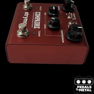 Strymon Compadre Dual Voice Compressor & Boost 2020 - Present - Red - X17655 image 4