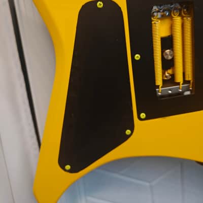 Jackson Pro Series Dave Davidson Warrior WR7 MAH MPL 2025 - Present - Ferrari Yellow image 7