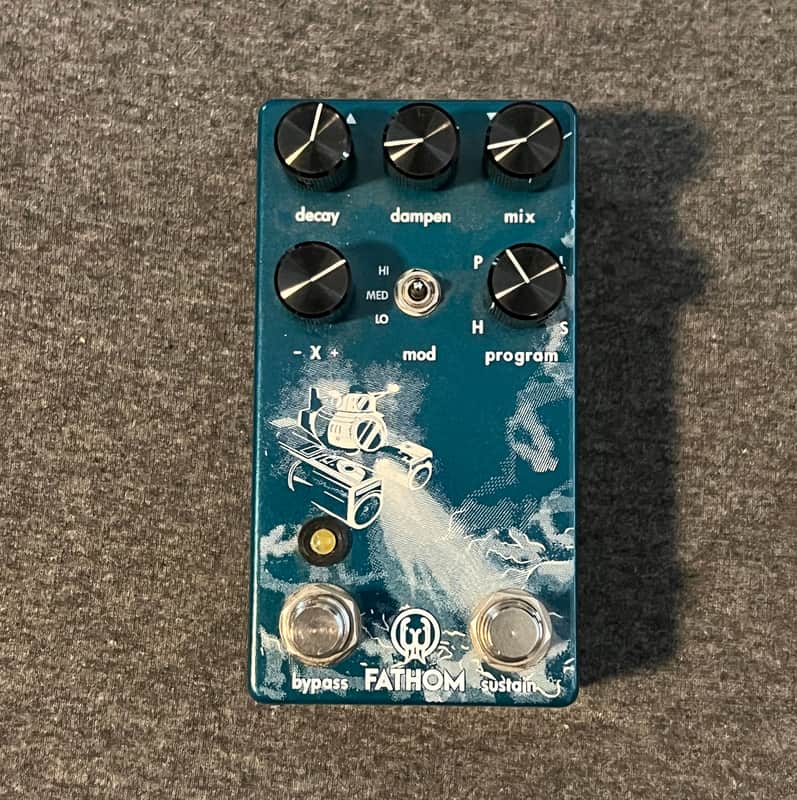 Walrus Audio Fathom Multi-Function Reverb 2018 - Present - Blue image 1