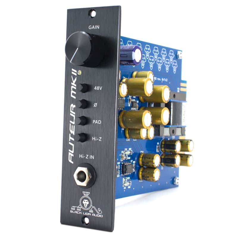 Black Lion Audio Auteur MKII 500 Series Mic Preamp Module | Reverb