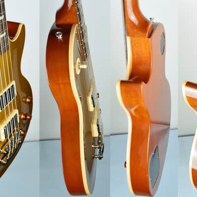 Gibson LES PAUL BASS 2011 Goldtop image 5