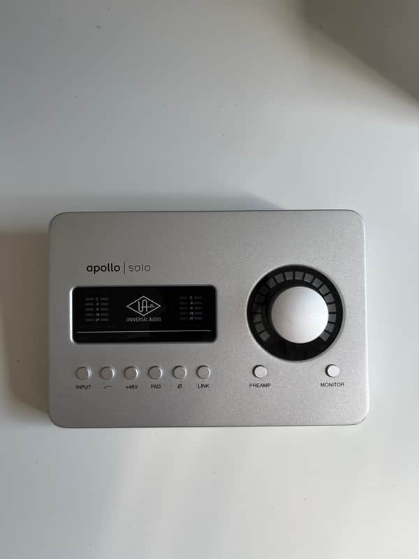 Universal Audio Apollo Solo USB 3.0 Audio Interface 2020 - Present - Light Grey image 1